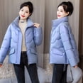 thumbnail image 1 of LSLJS Manteau Chaud pour Femmes avec Poches, Long Manteau d'Hiver à Manches, Parka en Duvet, 1 of 6
