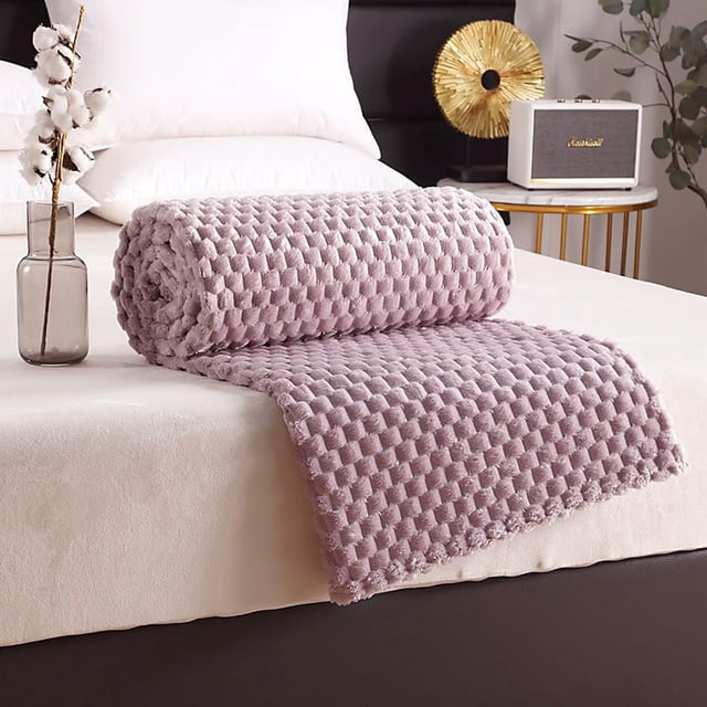 Blankets For Beds Blankets And Throws Blanket Flannel Blanket Solid Color Multifunctional Cover Blanket Home Holiday