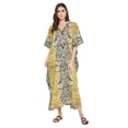 thumbnail image 2 of Caftans Longs pour Femmes Grande Taille Robe Caftan Robe de Soirée Fête Été Plage Robe d'Été Manches Kimono Longues Robes Décontractées en Ligne, 2 of 7