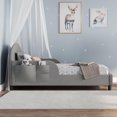 thumbnail image 3 of Little Seeds Oliver Upholstered Toddler Bed, 3 of 9