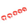 thumbnail image 1 of Poultry Feet , Poultry Identification Feet  Open Type Easy To Clean  for Chicken Red, 1 of 7