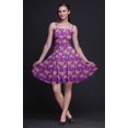 thumbnail image 4 of Bimba Robe d'Été Sans Manches Mini Fluide à Bretelles pour Femme, Robe Soleil à Imprimé Floral - Petit, 4 of 5