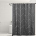 thumbnail image 4 of Liquidation des Offres du Jour! Rideau de Douche en Tissu Boho Rideau de Salle de Bain avec Pompon Rideau de Bain en Tissu Texturé Ensemble de Rideau de Douche Moderne avec Crochets, 4 of 6