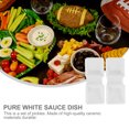 thumbnail image 4 of 3 Pcs Durable Japanese Style Ceramic Plates Household Dining Table Plates (White), 4 of 8