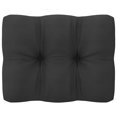 thumbnail image 5 of vidaXL Garden Footstools with Cushions 2 pcs Solid Wood Pine, 5 of 5
