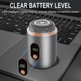 thumbnail image 3 of Rasoirs pour Hommes Rasoir Rechargeable Usb Mini Rasoirs Portatifs pour le Visage Humide et Sec Petite Taille Machine Rasage pour Hommes Mini Câble Usb, 3 of 9