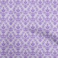 thumbnail image 1 of oneOone Georgette Viscose Dusty Violet Fabric Damask Craft Projects Decor Fabric Printed By The Yard 42 Inch Wide, 1 of 4