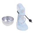 thumbnail image 1 of HILABEE 1/12 Scale Dollhouse Miniature Electric Food Mixer Model Home Kitchen Life Scene Light Blue, 1 of 7