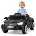 thumbnail image 1 of OLAKIDS 12V Electric Kids Ride On Car, Licensed Mercedes Benz SL500 Toy Car with Remote Control, MP3 Plug, USB, 2 Speeds, LED Lights, Battery Powered Toy Vehicle for Toddler Children, 1 of 9