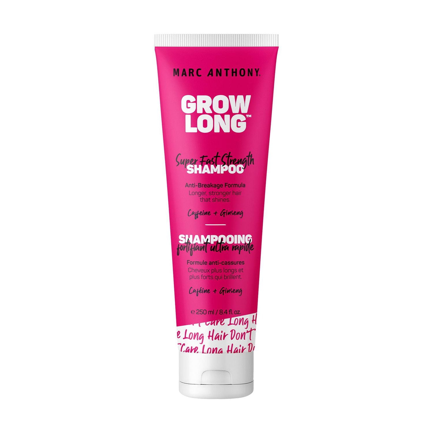 Marc Anthony Grow Long Super Fast Strength Sulfate Free Shampoo with Caffeine & Ginseng