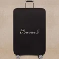 thumbnail image 1 of Travel Accessories Luggage Case Suitcase Dust Protective Cover 18-28 Inch Footprints Pattern Series Trolley Case Elastic Cover 1Footprints002 M, 1 of 6