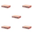 thumbnail image 3 of fastboy Neat And Tidy Storage Box - plify Life With Organized Storage Multilayer Stackable Desk Organizer pink 2 drawer 5Set, 3 of 6
