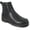Black, variant on kozi Canada Women Waterproof Ankle Winter Casual Chelsea Bootie LINDSAY Fur Boot with Double Gore Black