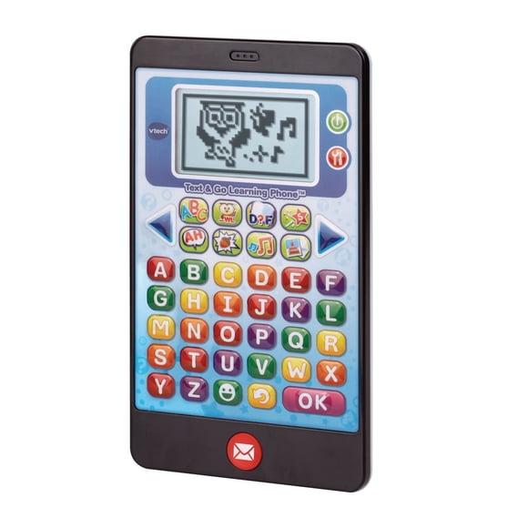 VTech Téléphone éducatif V.tab kid A,B,C - Jouet éducatif pour tout-petits - Version anglaise,