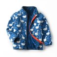 thumbnail image 1 of AAMILIFE Boys Polar Fleece Warm Coat Zip-up Lightweight Long Sleeve Jacket, 1 of 2