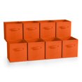 thumbnail image 1 of Sorbus Fabric Storage Bins 11" Foldable Cubes With Handles For Pantry, Cubbies, Toy And Closet Shelving Organization - 8Pk, 1 of 7