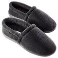 thumbnail image 2 of Silvert's Pantoufles de Base pour Hommes, Ligne A, m, Noir, 2 of 4