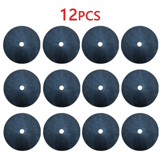 Lefu 12 Pcs Tapis de Protection d'Arbre en Paillis 27-42 cm Disque Arbuste Garde d'Arbre Ombrage ma