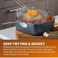 thumbnail image 2 of Gotham Steel 20 Pc Pots and Pans Set, Bakeware Set, Ceramic Cookware Set for Kitchen, Long Lasting Non Stick Pots and Pans Set with Lids Dishwasher / Oven Safe, Non Toxic-Copper, 2 of 7