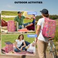 thumbnail image 2 of Tropical Pineapple Cooler Backpack - Leakproof 20L Insulated Lunch Bag with Exotic Fruit Pattern for Beach & Camping, 2 of 6