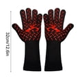 thumbnail image 3 of CREATITOY 1 Paire Mitaines de Four Gants Résistants à la Chaleur pour Micro-Ondes Usage Cuisine, 3 of 6