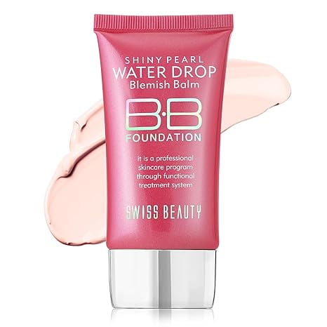Swiss Beauty Matte Shiny Pearl Watert, Liquid Foundation, Face Makeup, Shade-02, 40ml