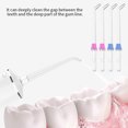 thumbnail image 3 of 4pcs Water Flosser Tip Water Toothbrush Refill Head Replacement for Waterpik, 2pcs Pink, 2pcs Blue, 3 of 9