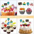 thumbnail image 2 of MasteelfCA 18Pcs Back To School Cupcake Toppers Cake Decorations Desserts Cupcake Toppers, 2 of 8