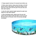 thumbnail image 4 of Labymos 152 * 25cm/ 59.8 * 9.8 Po Piscine pour Enfants d'Extérieur Portable Pliable Forme Ronde, 4 of 6