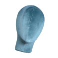 thumbnail image 1 of Tête de Mannequin Mâle Femelle pour Perruques Postiches Présentoir Bleu Lac,, 1 of 8