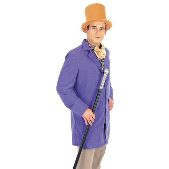 fun shack Déguisement pour Hommes Chocolate Factory, Déguisement pour Hommes Chocolate Factory Owner, Costumes de Personnages de Livre pour Adultes, Moyen
