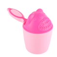 thumbnail image 1 of Pink Kid Wash Hair Bathing Flusher, Baby Shampoo Rinse Cup Eye Protection Plastic Material Pink  for Baby Bath, 1 of 7