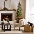 thumbnail image 3 of Bouclair Cougar Black Faux Fur Decorative Throw Pillow, 3 of 6