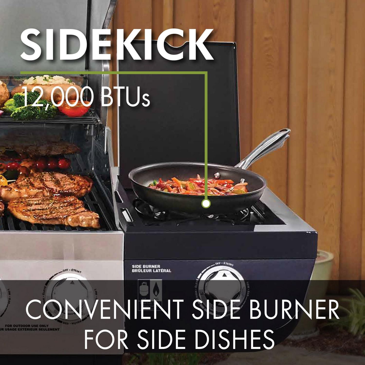 Cuisinart Four Burner Dual Fuel Gas Grill