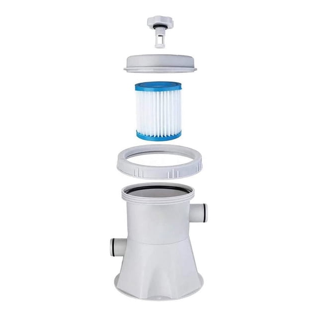 Cartridge Pool Filters Pump Electric Filter Pump Set 300 Gallon Removable Filter Element Circulating Pump Kits Above Ground for Swimming Pool