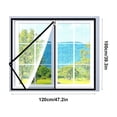 thumbnail image 3 of Dvkptbk window screen Window Screen Adjustable Window Net Stainless Steel Fine Mesh Screen Protector 39 X 47 Inches Window Frames with Mesh, 3 of 9