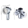 thumbnail image 3 of Faucet Sprayer Attachment Extension | Bathroom Sink Aerator, Handheld 2-Mode Stream & Spray, Copper Finish, Universal Fit, Easy Install, 3/4" Thread, Multi-Use for Shampoo, Facial Wash, Mouth Rinse,, 3 of 9
