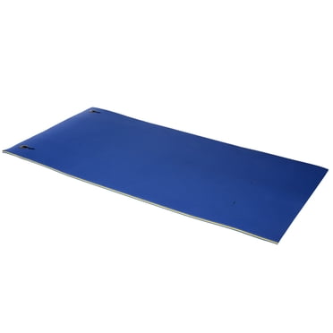 HOMCOM 10' x 5' Roll-Up Pool Float Pad for Playing, Blue