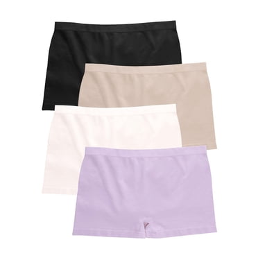 Hanes Women's Comfort Flex Fit Seamless Boyshort - Pack of 4