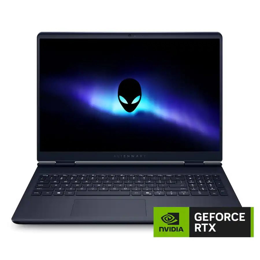 Alienware 16 Aurora 16" WQXGA Gaming Laptop (Intel Core 7 240H, 32GB RAM, 1TB SSD, Windows 11, NVIDIA GeForce RTX 5060) - Blue (LAC16250-7568BLU-PUS)