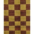 thumbnail image 1 of Ahgly Company Indoor Rectangle Abstract Cinnamon Brown Oriental Area Rugs, 7' x 9', 1 of 6