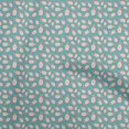 thumbnail image 1 of oneOone Rayon Sea Green Fabric Dragonfruit Sewing Craft Projects Fabric Prints By Yard 56 Inch Wide, 1 of 4