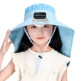 thumbnail image 1 of Youkk Sun Protection Fisherman Hat Trendy Protection For Summer Hiking And Outdoor Activities Versatile blue, 1 of 6