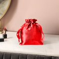 thumbnail image 1 of Satin Polyester Drawstring Pouch for Jewelry Cosmetics and Accessories Lightweight Soft Storage Bag with Smooth Feel, 1 of 4