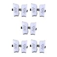 thumbnail image 1 of Maytalsory Children Shin Soccer Football Pads Guards Protector Gear Training Leg White 5Set, 1 of 6