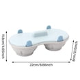 thumbnail image 2 of Hearth & Gear Egg Poacher Microwavable Egg Steam With Measure Cup Dishwashable Egg Maker Poached Egg Steamer Kitchen Gadget Rice Cooker 10 Cup Baby Food Cooker Pot Cooking Utensils Holder for Stove, 2 of 6