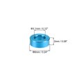 thumbnail image 2 of Unique Bargains 3.1x6x2mm(IDxODxH) Colonne Ronde en Aluminium Bleu Aqua pour FPV Quadcopter RC Multirotors Pièces DIY 15 Pcs, 2 of 3