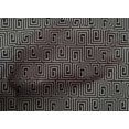 thumbnail image 4 of oneOone Cotton Poplin Fabric Greek Key Geometric Printed Craft Fabric BTY 56 Inches Wide, 4 of 4