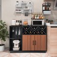thumbnail image 2 of Giantex Buffet Sideboard, Wine Bar Base Cabinet, Kitchen Cupboard, Bar Station Buffet Table, 2 of 8
