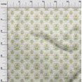 thumbnail image 3 of oneOone Cotton Cambric Yellow Fabric Block Craft Projects Decor Fabric Printed By The Yard 56 Inch Wide-WL, 3 of 5